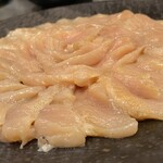 焼肉ホルモン 風土. - ミノの昆布醤油漬け