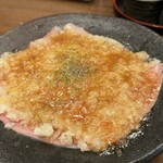 おでんと釜たき飯 あおちょ - 自家製タンカルパッチョ