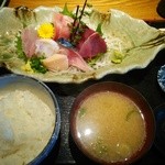 梅月 - (ランチ)刺身定食