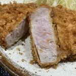 とんかつ 鉄 - 上ロースカツ定食