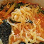 Yakiniku Toraji - 麺の感じ