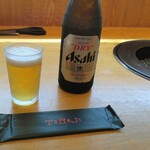 Yakiniku Toraji - 瓶ビール850円（税込）×２