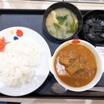 Matsuya - マレーシア マレーシア風牛肉煮込み～ルンダン～ライスセット