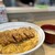 とんかつ檍のカレー屋 いっぺこっぺ - 料理写真:檍のかつ丼(あと乗せ)