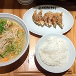 名古屋餃子製作所 - ちゃんぽん麺定食(1280円)