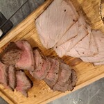 肉と酒 アメ横酒場 - シュラスコ、3種類