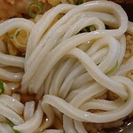 Oniyamma - おにやんま 日本橋店 冷（並）とり天ちくわ天ぶっかけの冷たく〆られたコシがある太饂飩