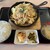 三橋食堂 - 料理写真:ホルモン定食(タレ)　ホルモン増し