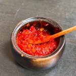 手打ち蕎麦 銀杏 - 柚子胡椒