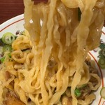 超多加水純手打ち麺 仁しむら - 混ぜて麺リフト