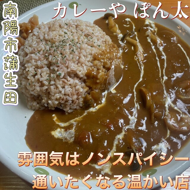 カレーやぽん太 - 南陽市役所（カレー）の写真
