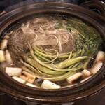 うどん秋月 - せり鍋