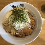 つけ麺のケイジロー - 全部のせまぜ麺1,050円、まぜ麺特盛100円