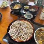 もり食堂 - けんちん蕎麦とミニカツ丼
