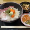 Ofukuro Shokudou Hamayuu - 「鯛•ブリ丼」(税込1,480円)
