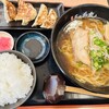 Ramen Ko Benkei - 醤油ラーメンセット800円