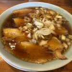 フジサワ中華そば - 中華そば(醤油)炒飯セット