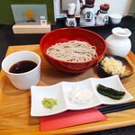 Juuwari Soba Isshin - 「十割そば、990円」