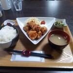 幸福食堂 大学村 - タレザンギ定食680円