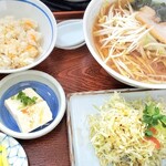 手打そば 風月庵 - ラーメン定食