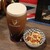GOOD HUMOR - 料理写真:ギネス生ビールと燻製ミックスナッツ