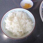 満州ニラら～めんの店 さかえや - ごはん（中）