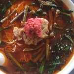 満州ニラら～めんの店 さかえや - 満州ニララーメン（大・アップ）