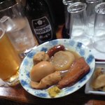 居酒屋 えいちゃん - ホッピーとおでんの盛り合わせ