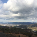 真木食堂 - 三坂から見下ろす松山市内