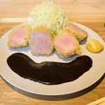 katsuretsumatsumurabisutsurumaga-den - 厳選豚フィレ肉 低温味噌カツレツ
