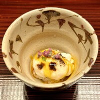 銀座すし嘉 はなれ - フグの白子