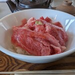 淡路鯛 空 - 淡路ビーフ丼の方