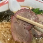 麺壱 吉兆 - 焼豚は意外とパサパサ系でした