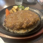 西洋食堂 - ガーリックハンバーグ300g