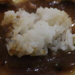 ポンシェル - デミグラスソースにご飯投入