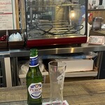 Zecchini Pizza Bancarella - ビール小瓶　ペローニ・アストロ・アッズーロ　550円