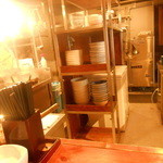 支那そば 八雲 - ２０１４/２再訪　３人体制の厨房