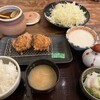 農村料理の店 もくもく - ヒレとんかつ2個とろろご飯膳　白ごはん　大根おろし追加