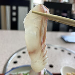 海楽亭 - 鯛も切身が大きい