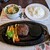 ビストロ椿 - 料理写真:村上牛のレアハンバーグ（ランチ）1,500円