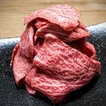 焼肉山水 - 赤肉ごっちゃ盛り