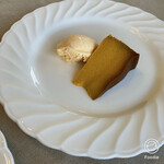 パン工房レストラン メガネ - かぼちゃプリン