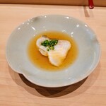 鮨　縁 - アブラメに出汁のあんかけ