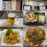 たけだお好み焼 - 