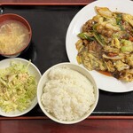 香客来 - 回鍋肉定食（800円）
