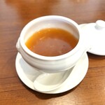 創作 中華 MURAKAMI - スープは、＋500円で、フカヒレのスープにしました。