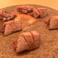 鮨おにかい＋1 - まぐろ巻き〜大トロの醤油漬け