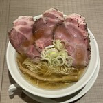 麺屋優光 名古屋店 - レアチャーシューらーめん(貝出汁)