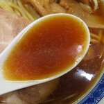 中華そば べんてん - ラーメン 並/スープ