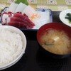 Aya - 刺身定食3種盛（鮪・烏賊・蛸）